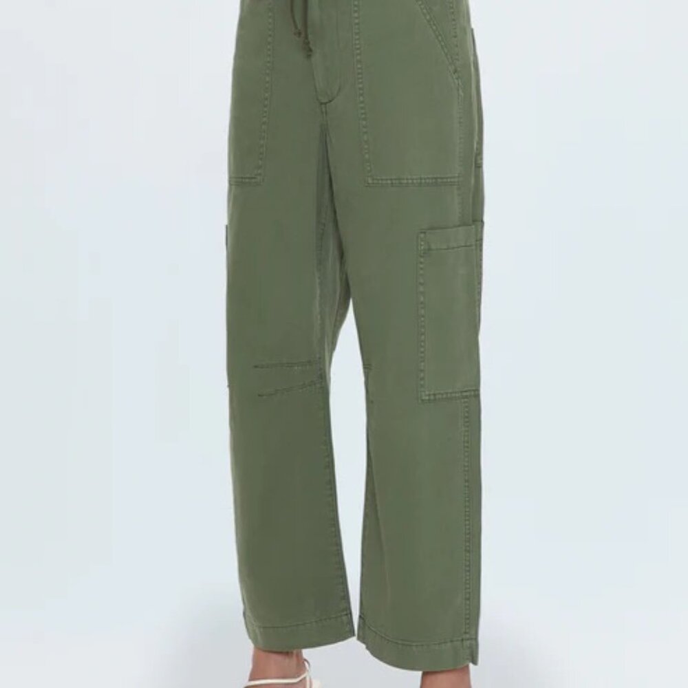 NEW Pistola Sabrina Curved Utility Pants - Meadow Green - Picture 3 of 11
